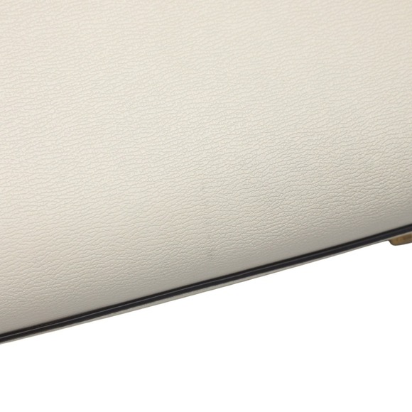 Kate Spade Katie Heart Embellished Small Top Leather Bag in White